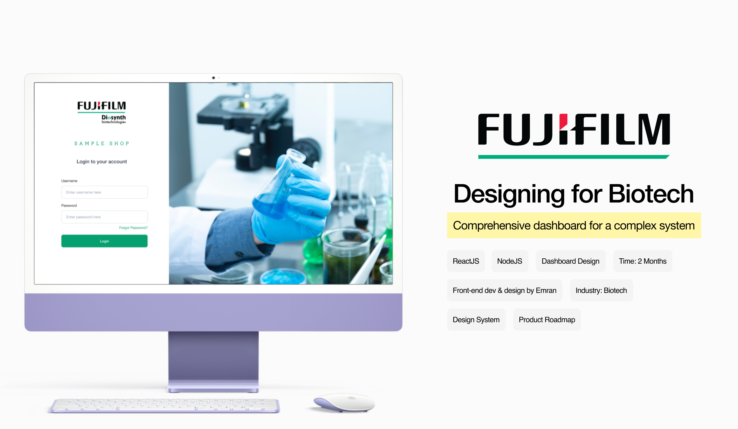 FujiFilm Diosynth - Laboratory Dashboard-image