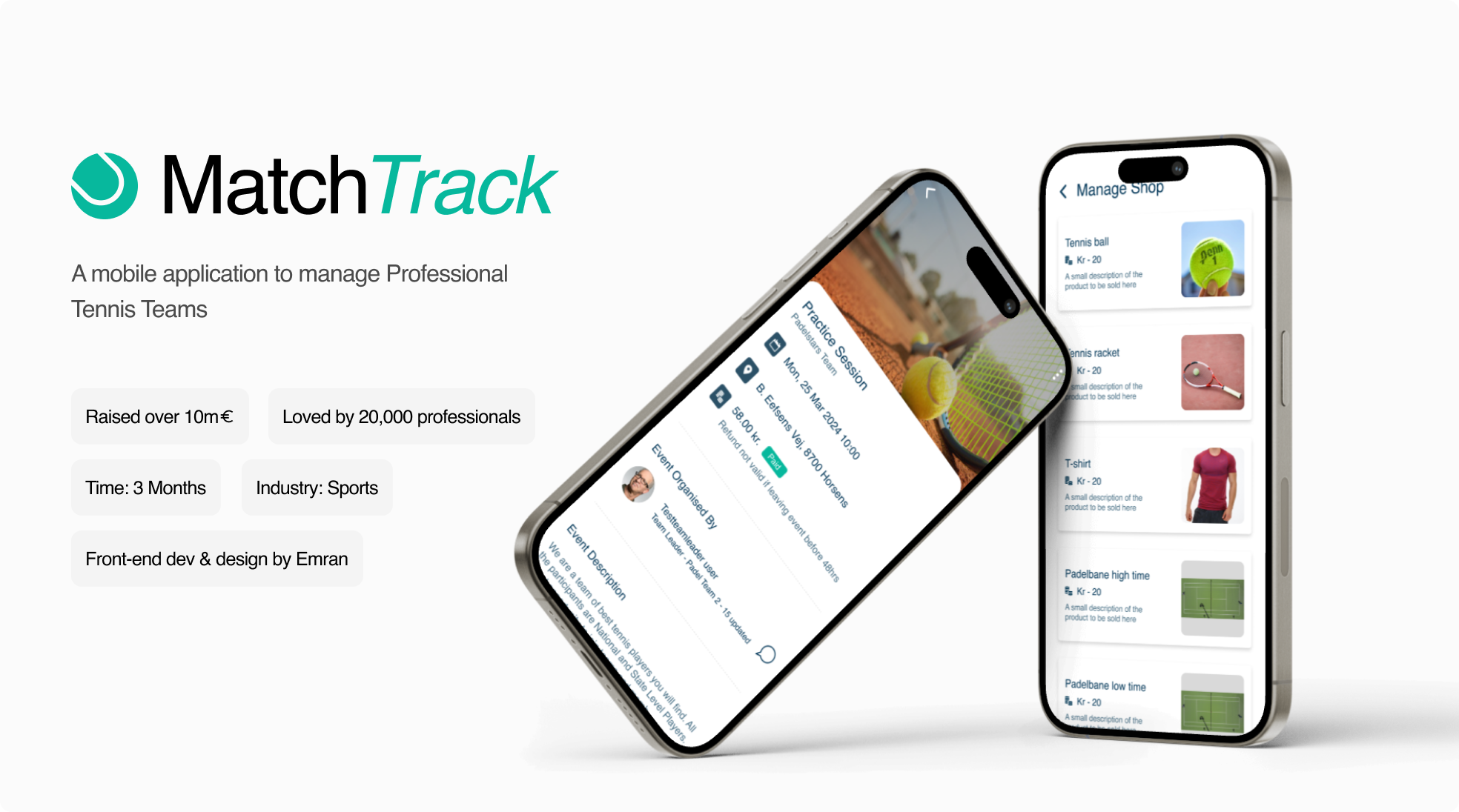 MatchTrack - Team management App-image