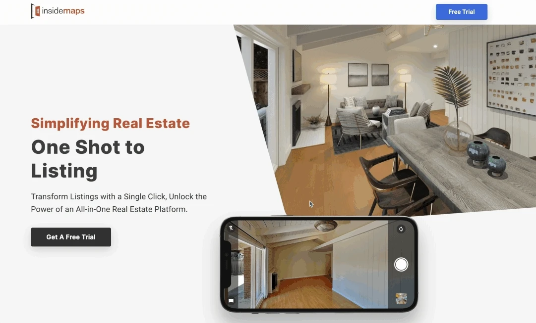 InsideMaps Website - UX Redesign-image